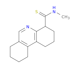 4-Phenanthridinecarbothioamide, 1,2,3,4,7,8,9,10-octahydro-N-methyl-
