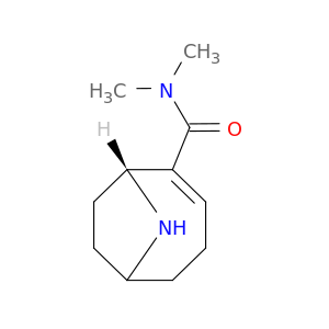 9-Azabicyclo[4.2.1]non-2-ene-2-carboxamide, N,N-dimethyl-, (1R)-