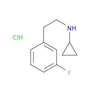 N-[2-(3-fluorophenyl)ethyl]cyclopropanamine hydrochloride