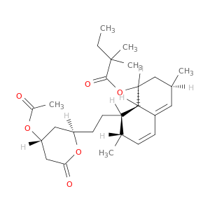 (1S,3R,7S,8S,8aR)-8-(2-((2R,4R)-4-乙酰氧基-6-氧代四氢-2H-吡喃-2-基)乙基)-3,7-二甲基-1,2,3,7,8,8a-六氢萘-1-基 2,2-二甲基丁酸酯