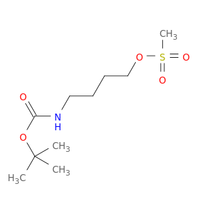 Carbamic acid, [4-[(methylsulfonyl)oxy]butyl]-, 1,1-dimethylethyl ester
