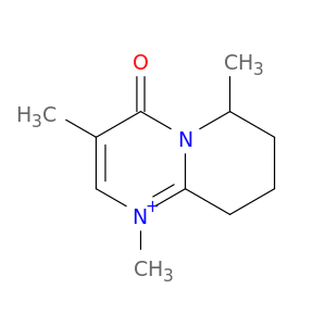4H-Pyrido[1,2-a]pyrimidinium, 6,7,8,9-tetrahydro-1,3,6-trimethyl-4-oxo-