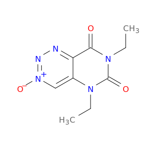 5,7-diethylpyrimido[5,4-d][1,2,3]triazine-6,8(5h,7h)-dione 3-oxide