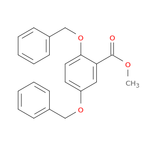 Benzoic acid, 2,5-bis(phenylmethoxy)-, methyl ester