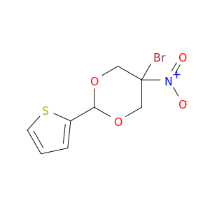 1,3-Dioxane, 5-bromo-5-nitro-2-(2-thienyl)-