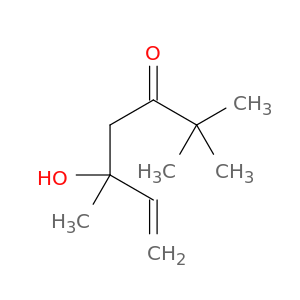6-Hepten-3-one, 5-hydroxy-2,2,5-trimethyl-