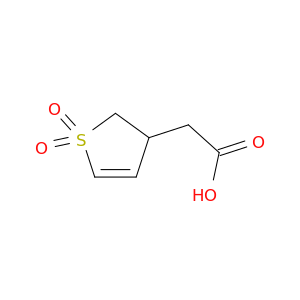2-(1,1-二氧化-2,3-二氢噻吩-3-基)乙酸