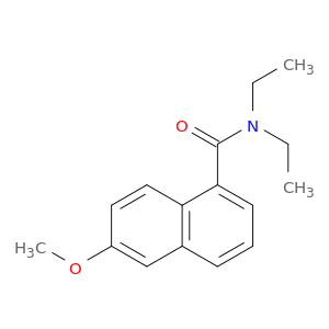 1-Naphthalenecarboxamide,N,N-diethyl-6-methoxy-
