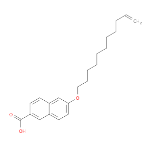 2-Naphthalenecarboxylic acid, 6-(10-undecenyloxy)-