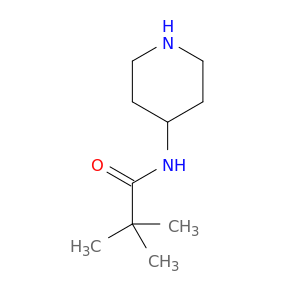 Propanamide, 2,2-dimethyl-N-4-piperidinyl-