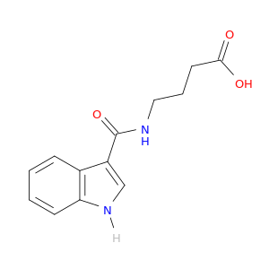 Butanoic acid, 4-[(1H-indol-3-ylcarbonyl)amino]-