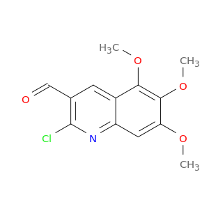 2-Chloro-5,6,7-trimethoxyquinoline-3-carbaldehyde