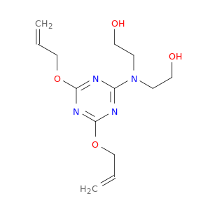 Ethanol,2,2'-[[4,6-bis(2-propen-1-yloxy)-1,3,5-triazin-2-yl]imino]bis-