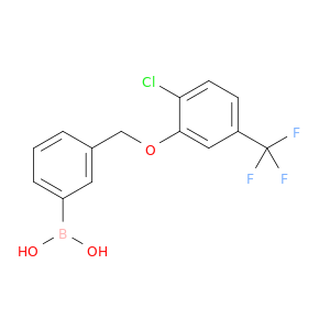 3-((2′-氯-5′-(三氟甲基)苯氧基)甲基)苯硼酸