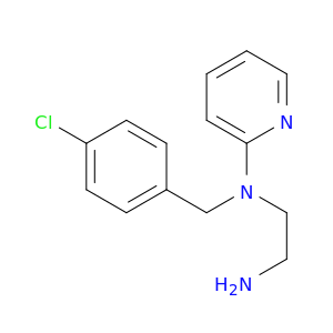 1,2-Ethanediamine, N-[(4-chlorophenyl)methyl]-N-2-pyridinyl-