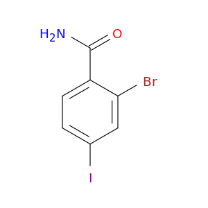 2-溴-4-碘苯甲酰胺