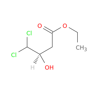 Butanoic acid, 4,4-dichloro-3-hydroxy-, ethyl ester, (R)-