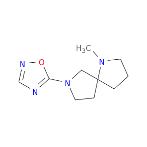 1,7-Diazaspiro[4.4]nonane, 1-methyl-7-(1,2,4-oxadiazol-5-yl)-