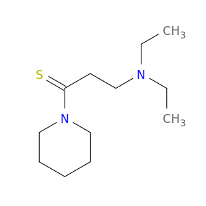 Piperidine, 1-[3-(diethylamino)-1-thioxopropyl]-