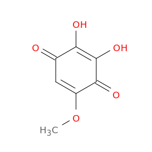 2,5-Cyclohexadiene-1,4-dione, 2,3-dihydroxy-6-methoxy-