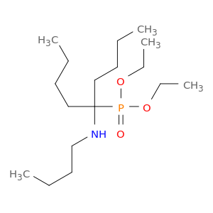 Phosphonic acid, [1-butyl-1-(butylamino)pentyl]-, diethyl ester