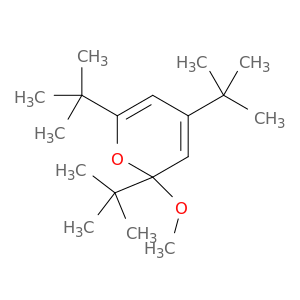 2H-Pyran, 2,4,6-tris(1,1-dimethylethyl)-2-methoxy-