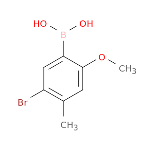 5-Bromo-2-methoxy-4-methylphenylboronic acid