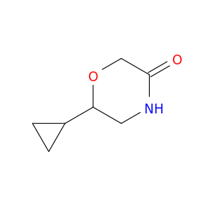6-cyclopropylmorpholin-3-one