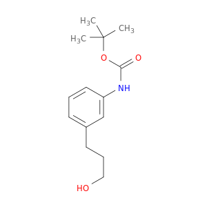 N-[3-(3-羟丙基)苯基]氨基甲酸叔丁酯