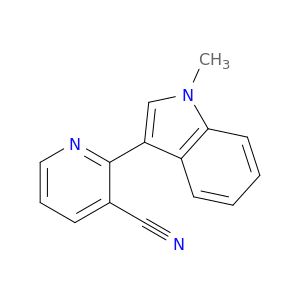 3-Pyridinecarbonitrile, 2-(1-methyl-1H-indol-3-yl)-