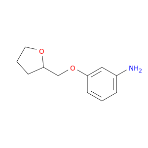 3-(oxolan-2-ylmethoxy)aniline