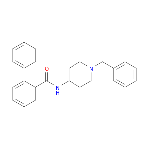 [1,1'-Biphenyl]-2-carboxamide, N-[1-(phenylmethyl)-4-piperidinyl]-