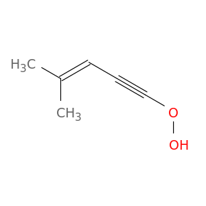 Hydroperoxide,1,1-dimethyl-4-penten-2-ynyl (8CI,9CI)