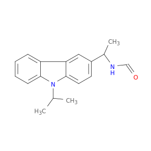 N-[1-(9-PROPAN-2-YLCARBAZOL-3-YL)ETHYL]FORMAMIDE