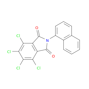 1H-Isoindole-1,3(2H)-dione, 4,5,6,7-tetrachloro-2-(1-naphthalenyl)-