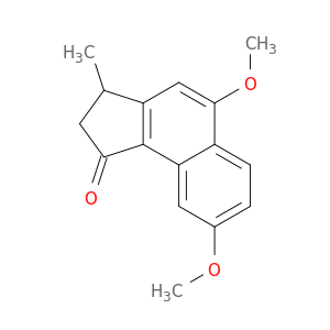 1H-Benz[e]inden-1-one, 2,3-dihydro-5,8-dimethoxy-3-methyl-