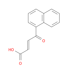 2-Butenoic acid, 4-(1-naphthalenyl)-4-oxo-, (E)-