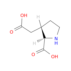 3-Pyrrolidineaceticacid, 2-carboxy-, trans- (9CI)