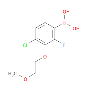 4-氯-2-氟-3-(2-甲氧基乙氧基)苯硼酸