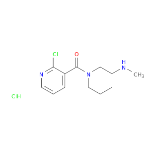 (2-氯吡啶-3-基)-(3-甲氨基哌啶-1-基)-甲酮盐酸盐