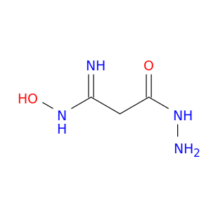 Propanoicacid, 3-(hydroxyamino)-3-imino-, hydrazide