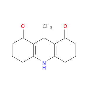 1,8(2H,5H)-Acridinedione, 3,4,6,7,9,10-hexahydro-9-methyl-