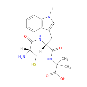 Alanine, L-cysteinyl-D-tryptophyl-2-methyl-