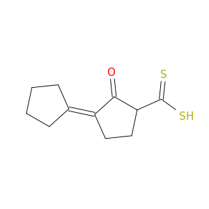 Cyclopentanecarbodithioic acid, 3-cyclopentylidene-2-oxo-