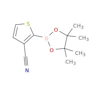 2-(4,4,5,5-四甲基-1,3,2-二氧硼杂环戊烷-2-基)噻吩-3-甲腈