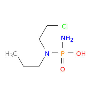 Phosphorodiamidic acid, N-(2-chloroethyl)-N-propyl-