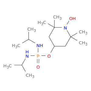 N-[(1-HYDROXY-2,2,6,6-TETRAMETHYL-PIPERIDIN-4-YL)OXY-(PROPAN-2-YLAMINO)PHOSPHORYL]PROPAN-2-AMINE