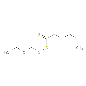 Disulfide, ethoxythioxomethyl 1-thioxohexyl