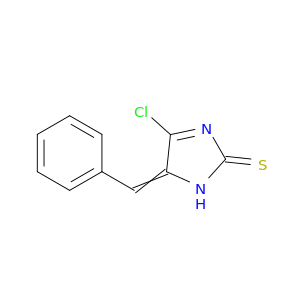 2H-Imidazole-2-thione, 4-chloro-1,5-dihydro-5-(phenylmethylene)-