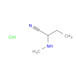2-(Methylamino)butanenitrile hydrochloride